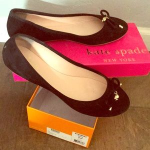Kate Spade black flats size 9